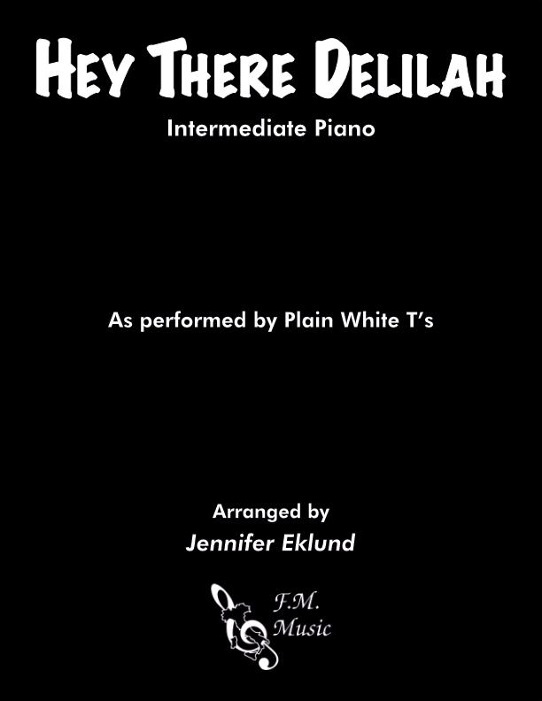Hey There Delilah (Intermediate Piano)